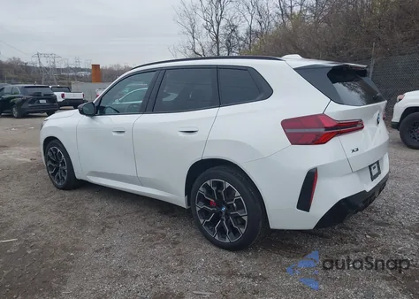 2025 BMW X3 M50 xDrive из США, поврежденный, VIN 5UX73GP04S9116450